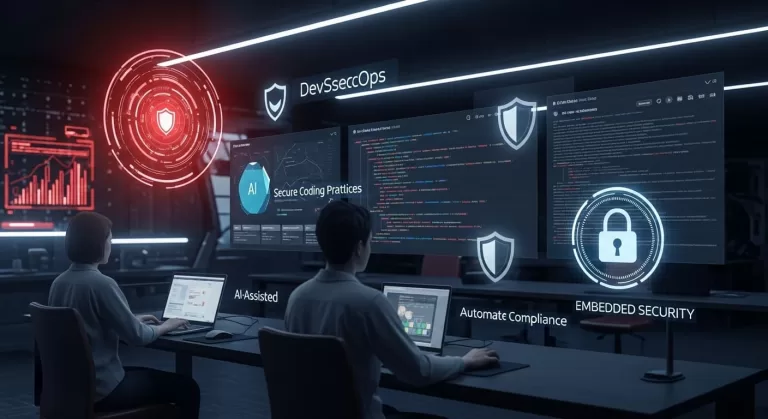 2 People working on DevSecOps