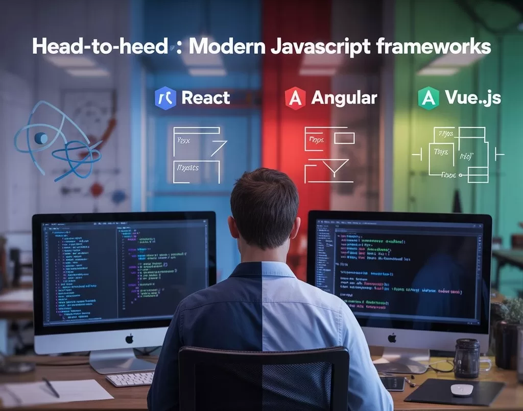 React vs Angular vs Vue – Detailed Framework Comparison