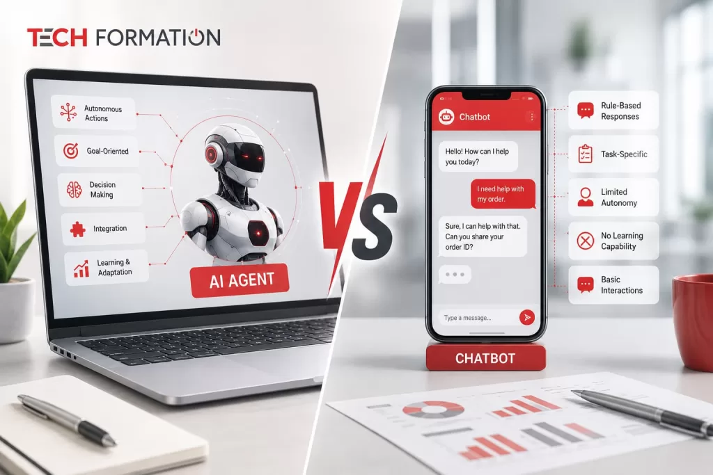 agent vs chatbot