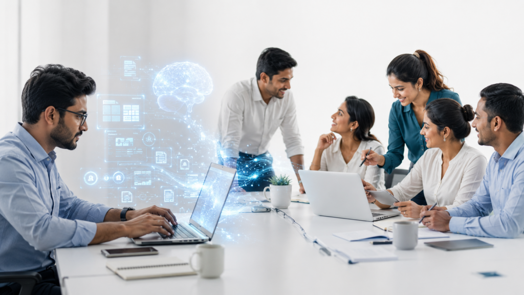 AI improving business productivity